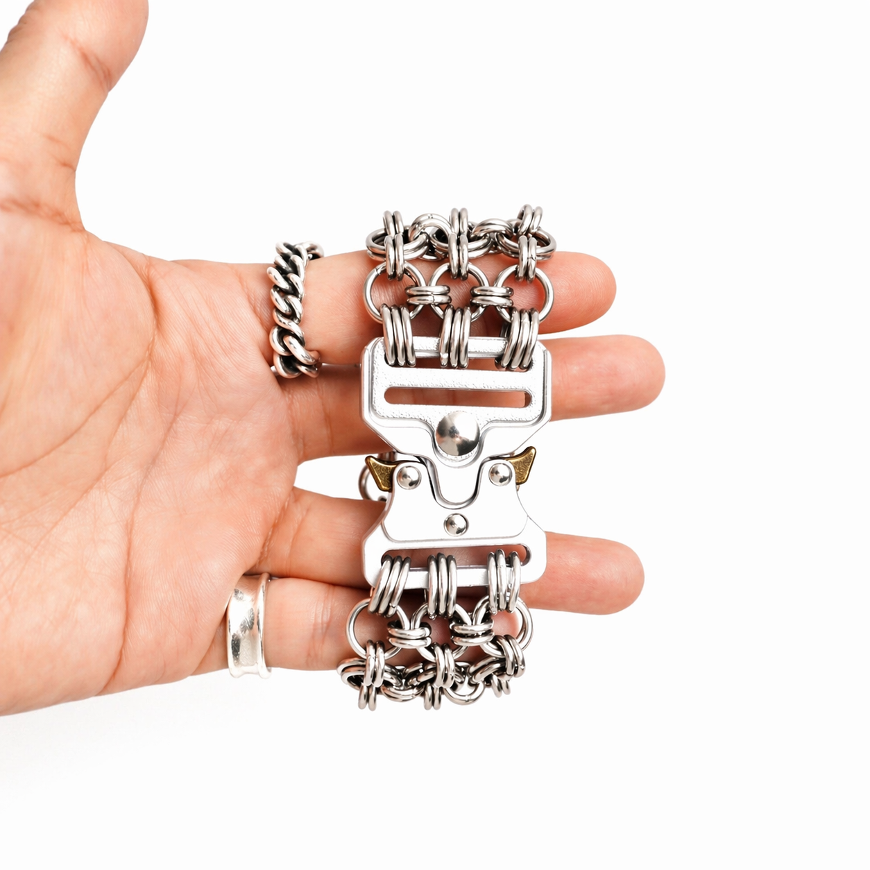 Chainmail Buckle Bracelet